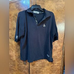 Black Perry Ellis Men's Shirt - goslings rum